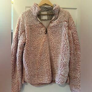 Thread and Supply- Large- Fleece quarter-zip